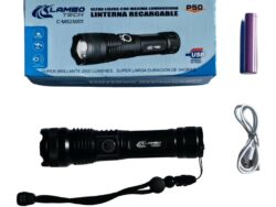 Linterna Aluminio Lambo Tech C-MS25001 P50 2000 Lumenes