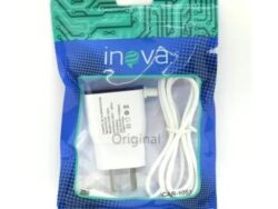 Cargador Inova 1A V8 En Bolsa Celeste