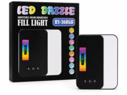 Mini Foco Luz Led RGB Dazzle HY-36RGB