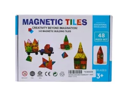 Bloques Cubos Magneticos Para Armar 48 Piezas JM-SEI4
