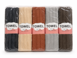 Pack x 5 Toallas Chicas Tower Joy Life KC1420