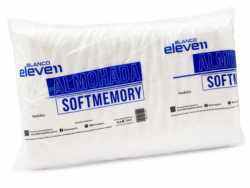 Almohada Soft Memory Eleven11 Blanco Eleven