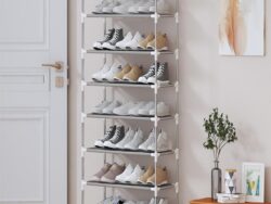 Estante Organizador Zapatero 27 Pair Rack 9 Niveles 56x28x158cm YL8105 OM