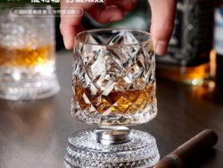 Vaso Whisky Giratorio Vidrio