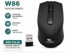 Mouse Inalambrico Yelandar W86 Sin Caja