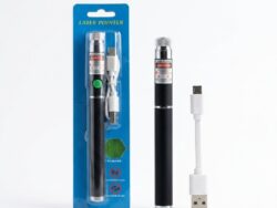Puntero Laser Verde con Cable Blister Azul DD-80297