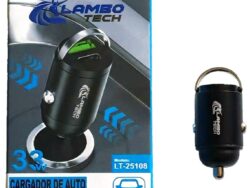 Cargador de Auto Lambo Tech LT-25108 USB + Tipo c 5.1A