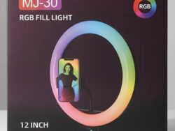 Aro Luz Led 12" RGB MJ-30 Sin tripode ARO-RGB-30