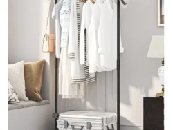 Perchero Organizador Zapatero Con Ruedas 60x35x130 CD29331