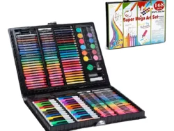 Set de Mega Arte 168 Piezas 168pcs Con Maletin