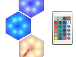 Set x 3 Luces Led Con Control Remoto SR359-3 RGB
