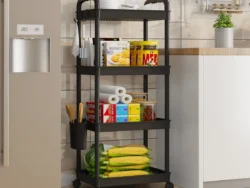 Carro Carrito Organizador Cocina Multiuso Cocina 4 Niveles 34x23x98cm CD29300