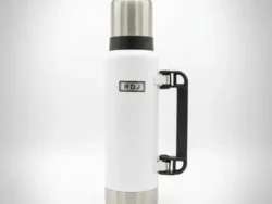 Termo Vacuum Flask Acero Inoxidable 1.2 L Caja Blanca Con Negro