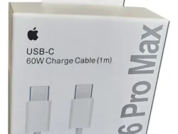 Cable Iphone 60w 16 Pro Max Tipo C a Tipo C 1M