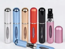 Mini Perfumero Recargable 5ml Colores Surtidos 0743