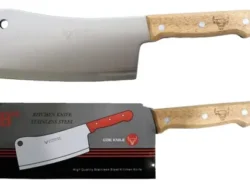 Hachuela Hacha Cuchilla 8" Pulgadas Coe Knife Mango Madera C-02 Hytoshy MA1069