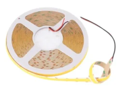 Tira Led COB 12v Luz Calida Sin Fuente 10w 5 Metros Melech-476