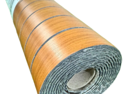 VINILO ROLLO MADERA WPC Autoadhesivo Marron Oscuro 0.6 x 3 metros
