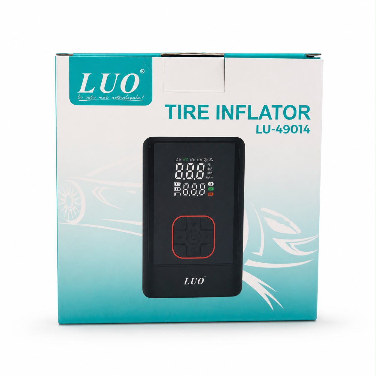 Compresor Tire Inflator Inflador Luo LU-49014