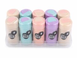 Pack x 10 Escarbadiente Frasco Pastel Natural B-1212