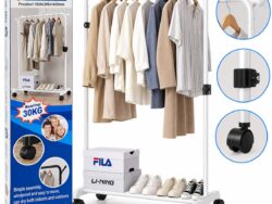 Perchero Organizador Zapatero  Con Ruedas 1020X398X1420MM 2112