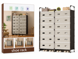 Zapatero Organizador de Zapatos XJF206 5 Niveles 80x28x108cm