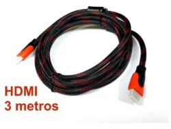 Cable Hdmi A Hdmi 3 Metros Mallado