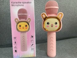 Microfono Infantil Karaoke Portatil Osito MC883