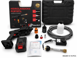 Hidrolavadora Portatil Inalambrica Stardom HK2401 OM