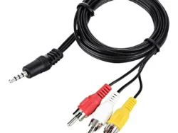 Cable Mini Plug Auxiliar A 3 RCA 1