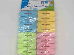 Pack x 10 Ganchos para Colgar Ropa Clothes Pegs R-810