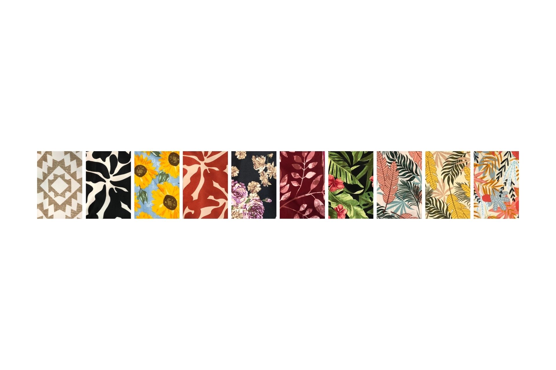 Cortina de Cocina Tropical Con Faldon Blanco Paris C4006 1.25m - Image 3