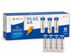 Pila AA Oryx Caja 60u. OR-0155 Sin Mercurio