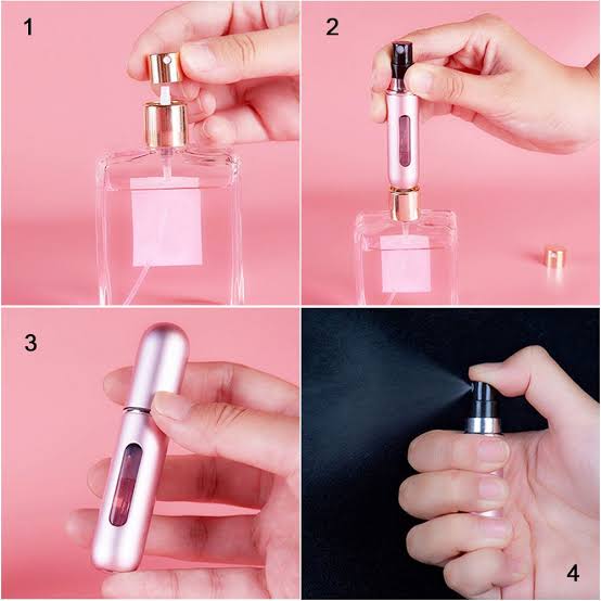 Mini Perfumero Recargable 5ml Colores Surtidos 0743 - Image 2