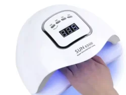 Cabina Uñas SunX5 MAX Blanca 120W Original Uv Led MJ-1284