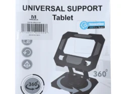 Soporte Plegable de Metal para Celular y Tablet Giro 360° Melech-637