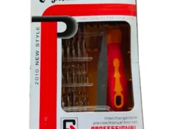 Kit de 33 Piezas De Destornilladores con Caja 6032E 6154/1