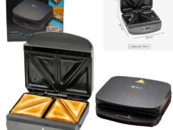 Sandwichera Electrica Regulable Antiadherente ORYX OR-2000