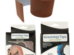 Cinta Neuromuscular Kinesiologica Deportiva Alivia Dolor 5cm x 5 M D-YS26-119