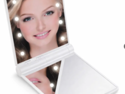 Espejo Mini de Cartera con Luz Led Cosmetic 2340