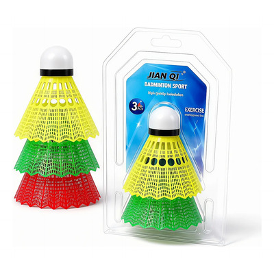 Pack x 3 Pelota Badminton Jianqi 888