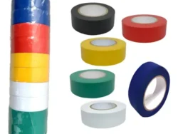 Pack x 10 Cinta Aislante De Colores Qinsheng NC6012C