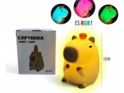 Velador Infantil Led Luz De Noche Capibara Recargable ZH-127