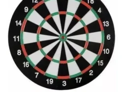Juego Tabla De Dardos Medium 17 Pulgadas Con Seis Dardos KM-61398