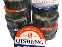 Pack x 10 Cinta Aislante Negro Qisheng NC6012