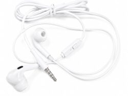 Auricular Con Microfono con Cable Blanco Suelto