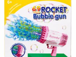 Burbujero Pistola Bazooka Automatico Recargable Usb Luz BBJ-1