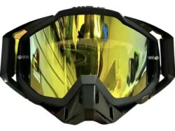 Gafas Antifaz Espejadas Motocross Enduro Mtb Nieve B65