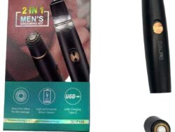 Maquina 2 En 1 Corta Pelo Nasal Nariz Oreja Afeitadora Usb DL-7108