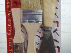 Kit Pintor 2 Pinceles + Espatula S1818